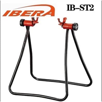 IBERA IB-ST2 Rack de estacionamento rápido para bicicleta Rack de reparo portátil com quadro Gancho Rack de exibição