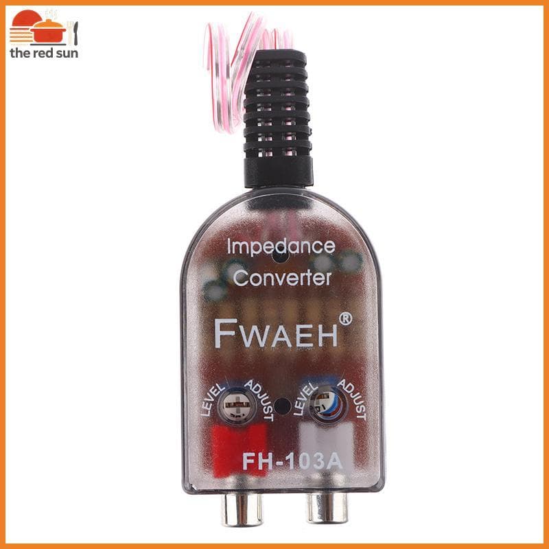 Sinal De Alto-Falante Nível TSBR Para Adaptador RCA De Baixo Conversor De Subwoofer De Áudio De Carro A .