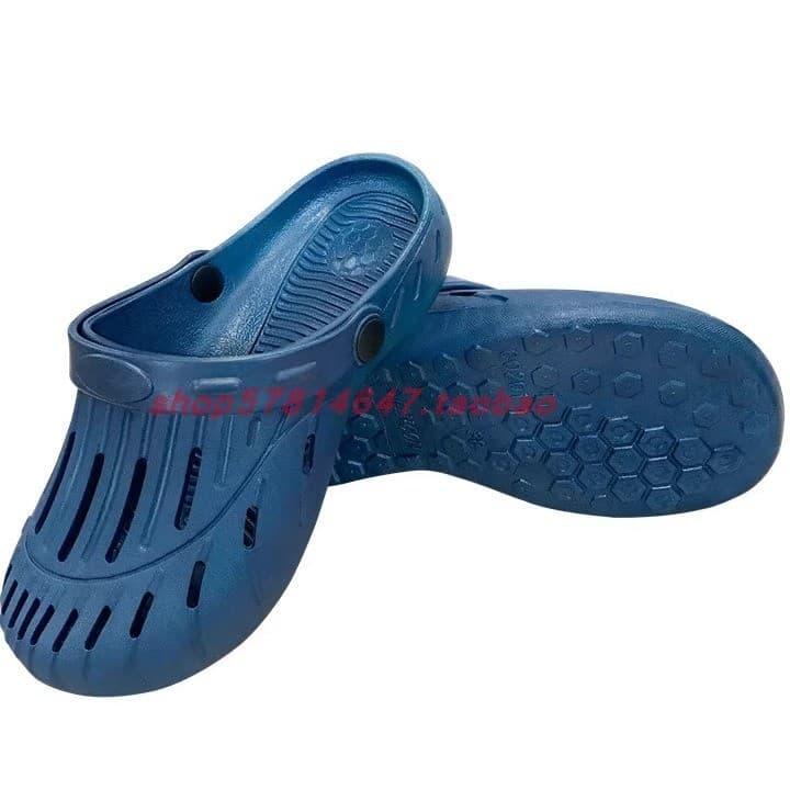 Sapatos de sala limpa sandálias de proteção do dedo do pé sola macia purificação livre de poeira oficina sapatos de trab