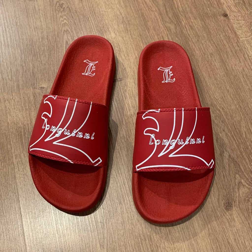 Chinelo Slide Longuinni Star Vermelho