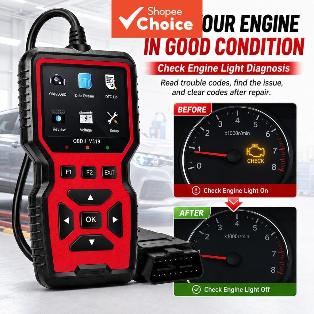 Conjunto De Scanner E Testador De Relé Obd2 12v-24v Para Lojas De Reparos Automotivos