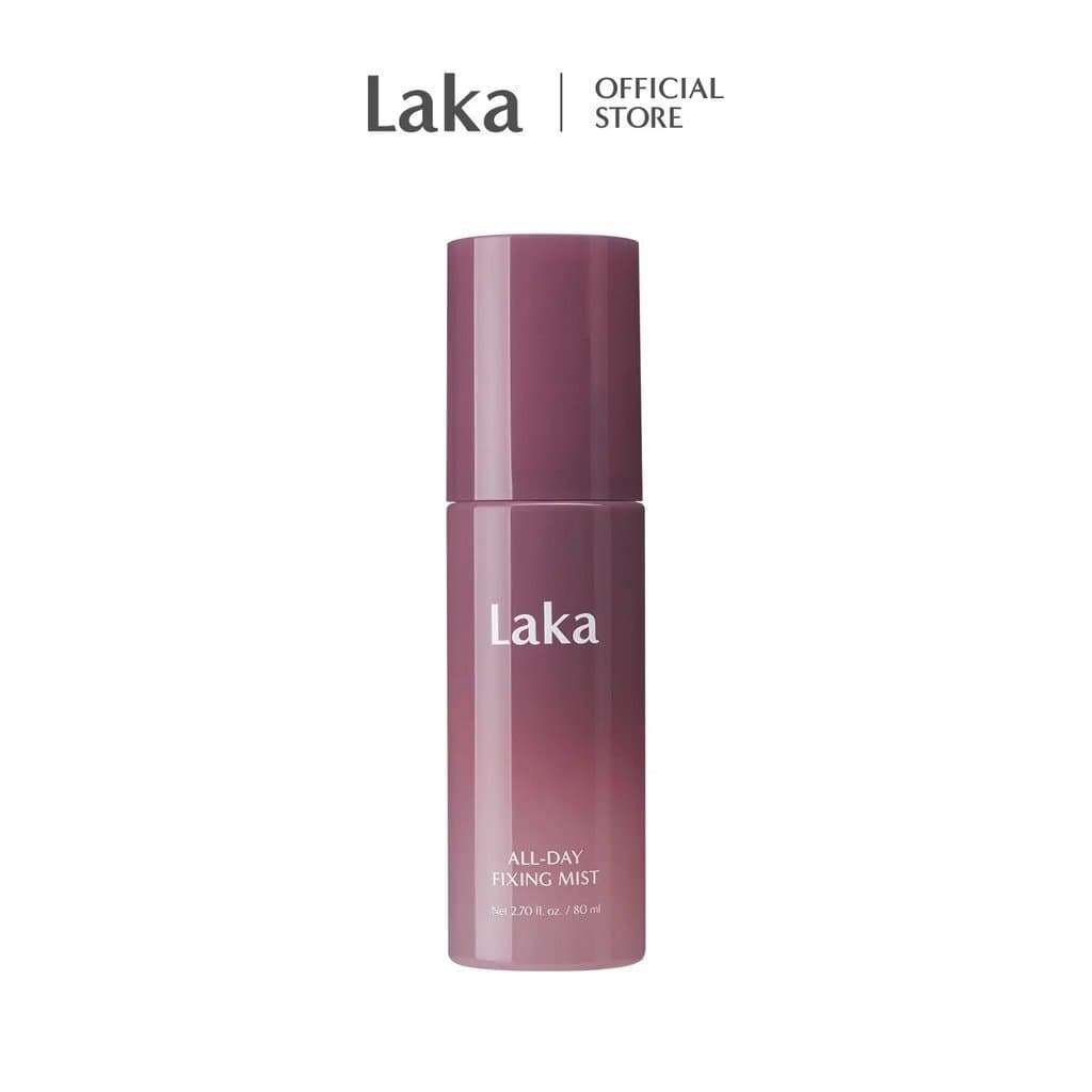 [Laka] All-DayFiingMist—Spray de Fixação Tripla com Proteção 24 Horas, Infundido com Cuidado e Leve G0QX