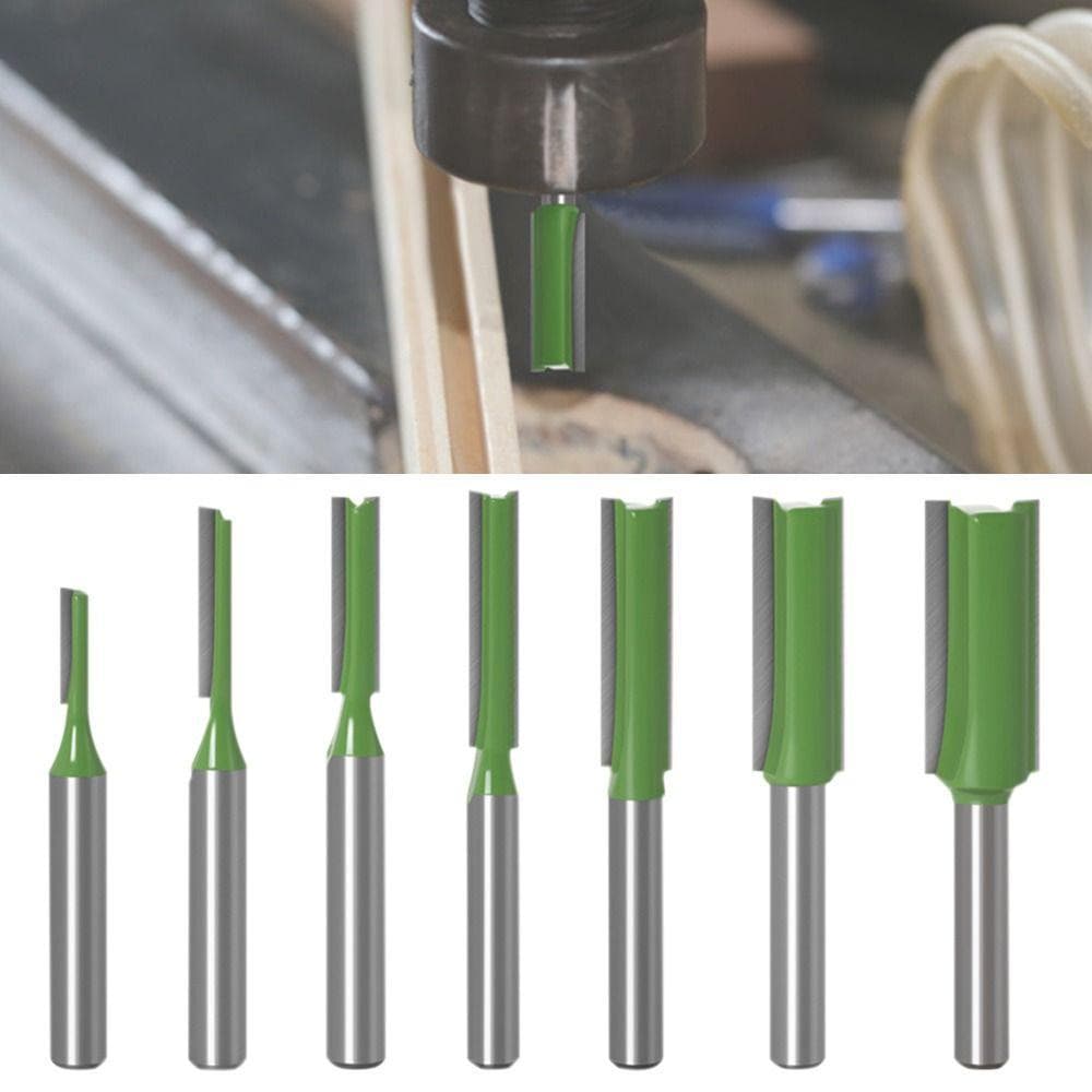 Fresa Com Haste De 6 Mm E Borda Dupla De Única
