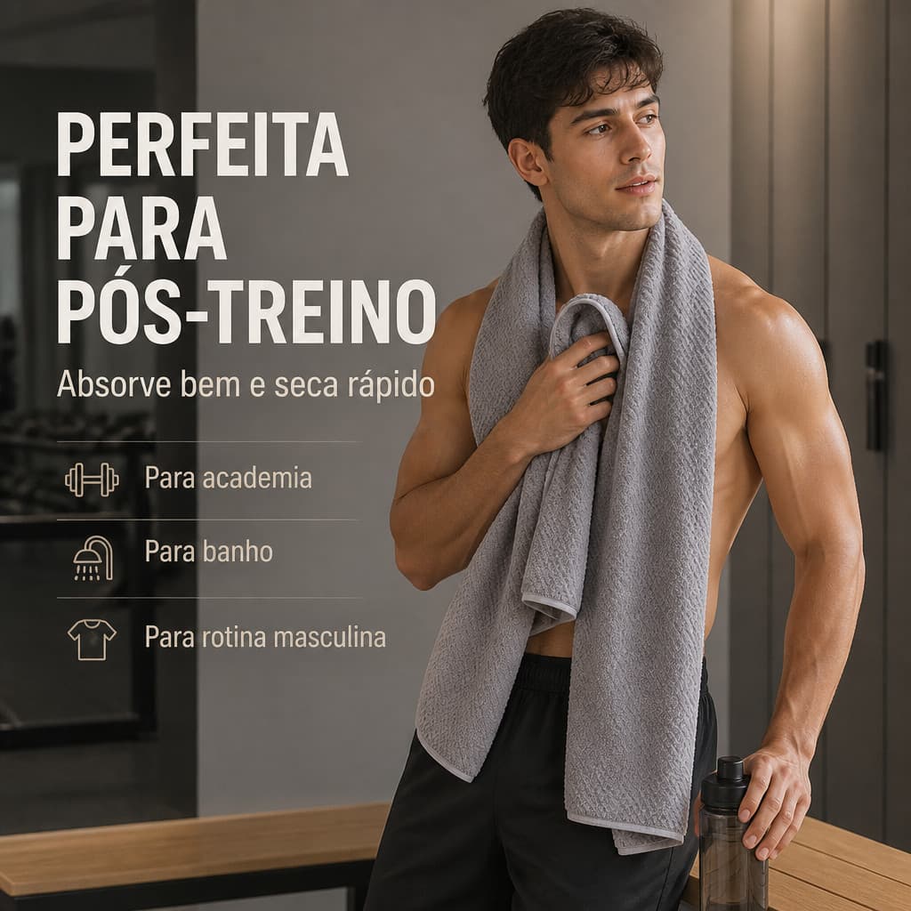 Toalha De Banho Grande 100%Antibacteriano  Super Macia Excelente Absorção Viagem Natação Academia Praia Seca Rápido