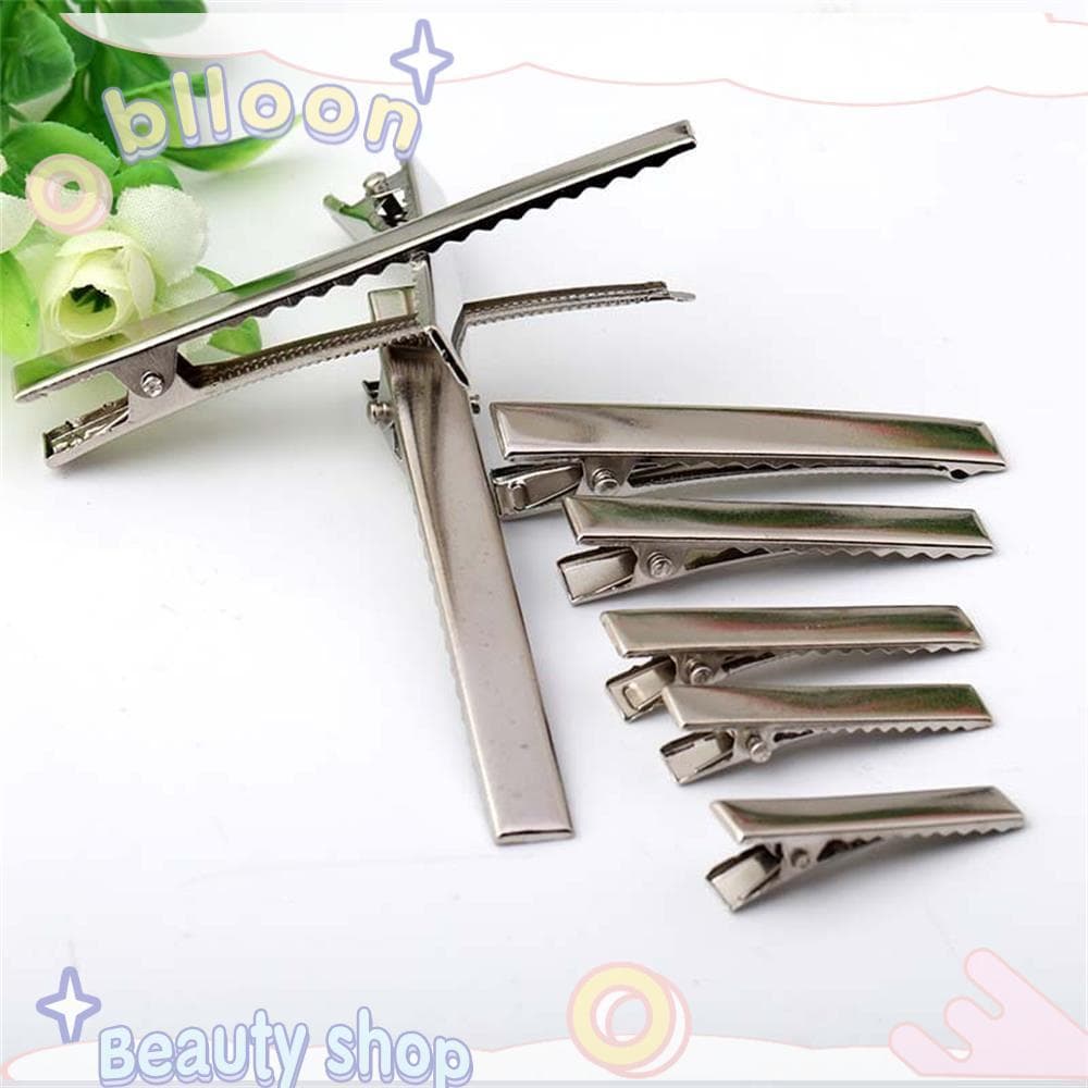 50 Unidades De Grampos De Cabelo De Jacaré De Metal DIY Clipe De Bico De Pato