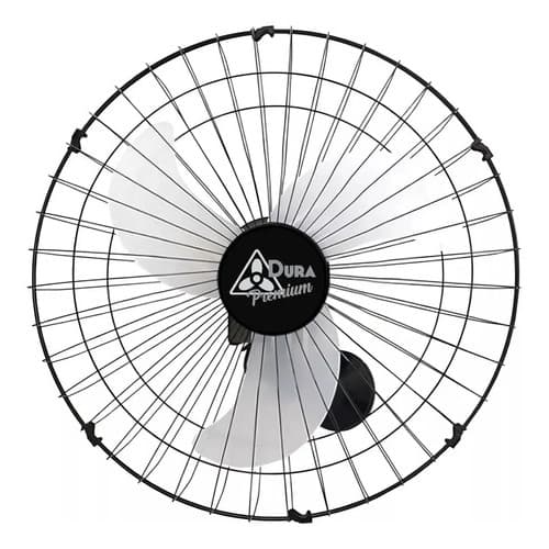 Ventilador Parede 60 Cm Turbo 200w Silencioso Forte Potente  60 Cm Preto 127/220v