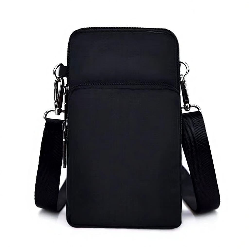 Crossbody saco do telefone móvel feminino Mini pequena bolsa de moedas tela grande correndo esportes saco de pulso Halte