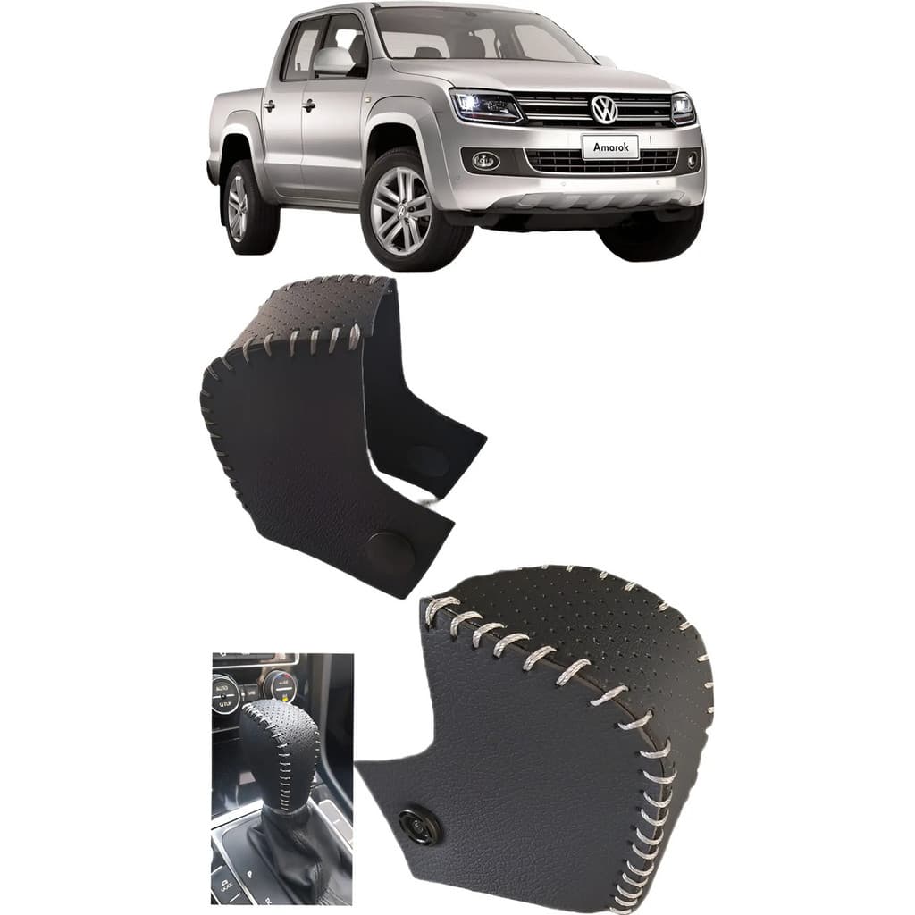 Capa Manopla Câmbio Automático Volkswagen Amarok 2012 A 2023