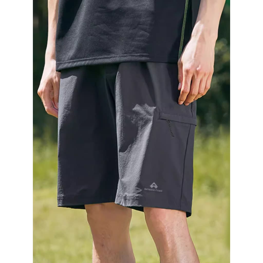 Pioneer Shorts de secagem rápida masculino verão leve ao ar livre Casual calças repelentes de água Multi-bolso macacão r