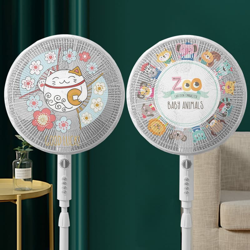 Capa de ventilador anti-pitada rede de proteção de mão criança proteção de segurança net capa de ventilador elétrico plá