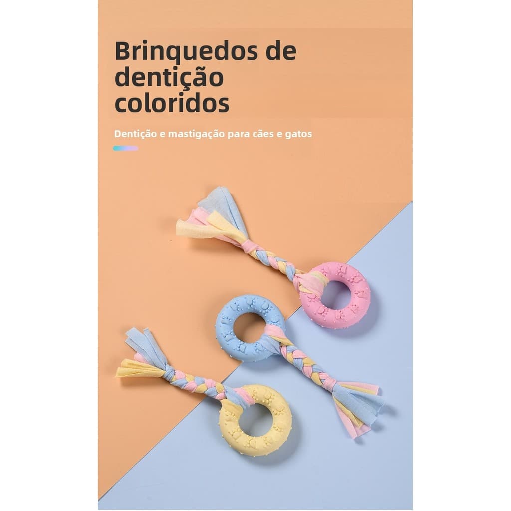 TPR brinquedo para cachorro, durável, mordido, ossos de cachorro, limpeza dos dentes, auto-entretenimento, alívio do téd