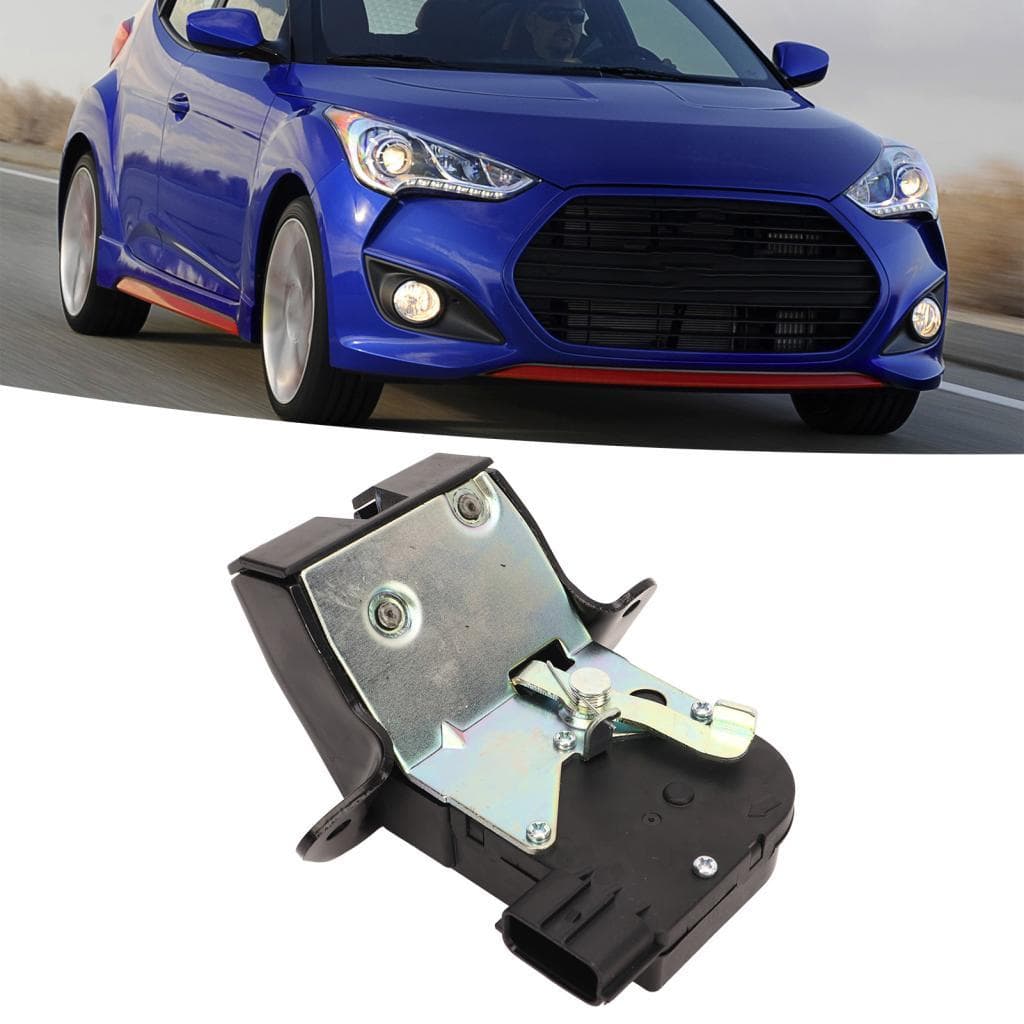 Trava da porta traseira traseira 81230 2V000 Atuador de trava da tampa do porta-malas para Veloster 2012 a 2017