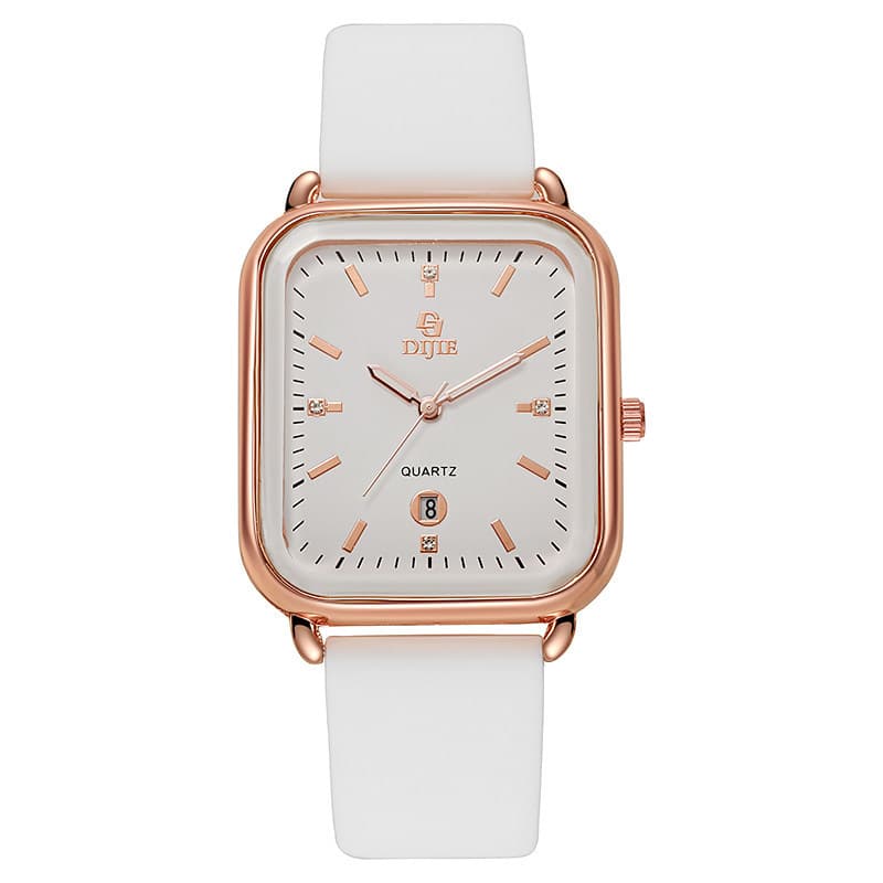 relogio feminino pequeno relogio feminino luxo Relógio feminino temperamento luz luxo quadrado estudant