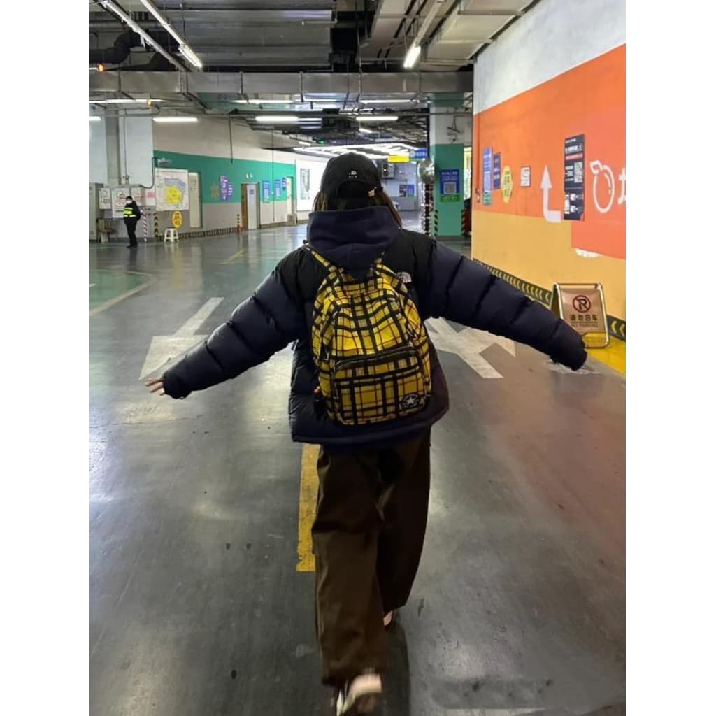 Caseiro Retro americano esportes nicho mochila remake Vintage periférico na moda mochila grande capacidade estudante sac