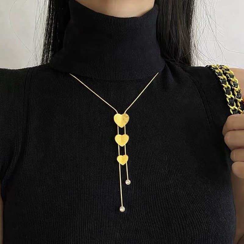 Colar de Moda Cereja Doce |         Design requintado de frutas combinado com uma corrente, adequado para uso diário com