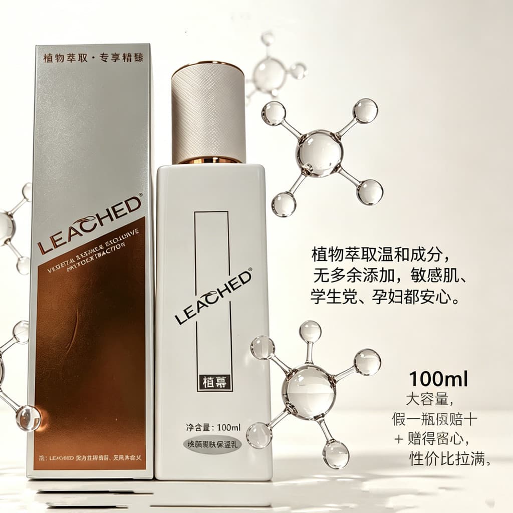 LEACHED LEACHED Hidratante Rejuvenescedor para a Pele 100ml Produtos para Cuidados com a Pele Hidratante Hidratante Ilum
