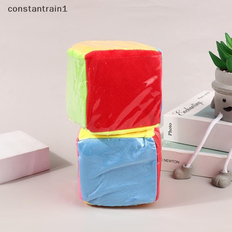 [CST] Cartão Inserível Brinquedo De Pelúcia Quadrado Cubo De 10 Cm Filme Plástico Esponja Dados Crianças Iluminação Auxi