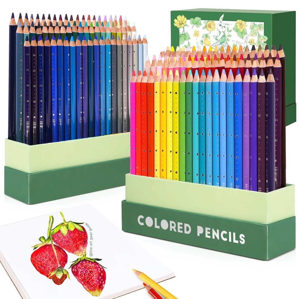 48/126 Lápis De Cor Núcleo Macio Para Colorir Adulto Desenho Mistura Sombreamento Esboço Pintura Artistas Iniciantes