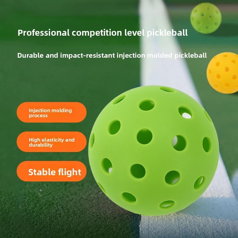 Pickleball 40/26 buraco moldagem por injeção pickleball TPE Cross-Border pickle bola treinamento pickle bola profissiona