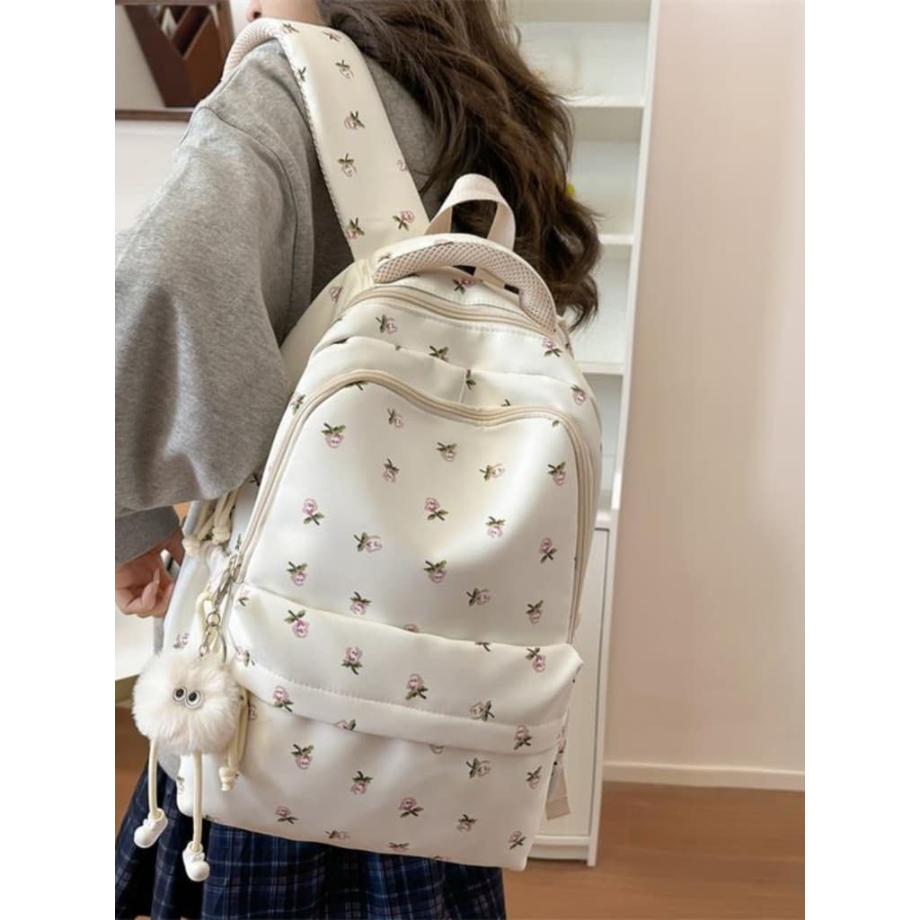 Mochila feminina estudantes do ensino médio Floral mochila estudantes do ensino médio fresco de alto valor estudantes un