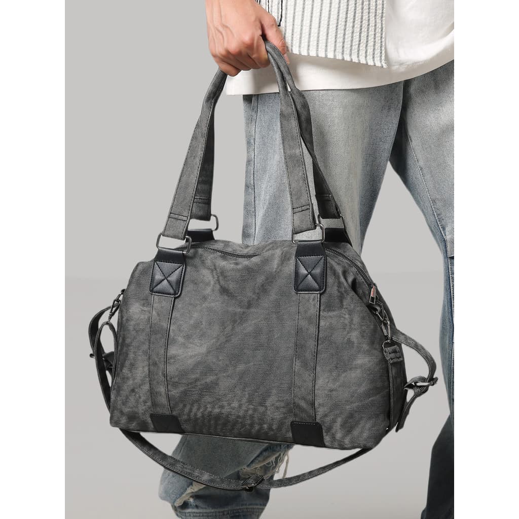Grande capacidade Commuter saco feminino 2025 novo estilo Retro All-Match bolsa de viagem Fitness armazenamento ombro sa