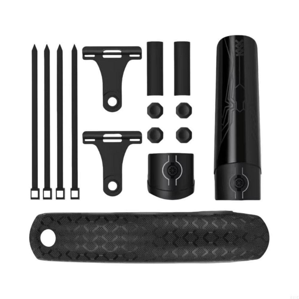 LYNDON Bicicleta Dianteiro Traseiro Paralama , PVC Ajustável Casca Dura Preto Leve MTB Bicyele Fender