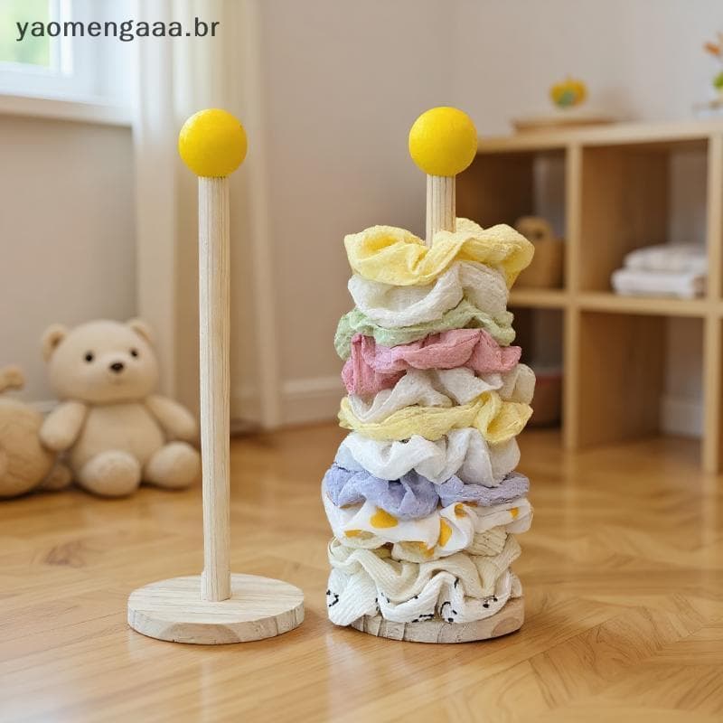 [yaoaa] Cabelo Scrunchies Organizador De Grampo De Linda Menina Porta Joias Cabeça Corda Display Ra Infantil Armazenamen