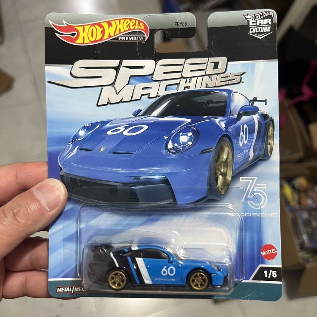 Rodas quentes rodas quentes Speed Machine Series Porsche 911 Lamborghini VENENO Modelo de coleção