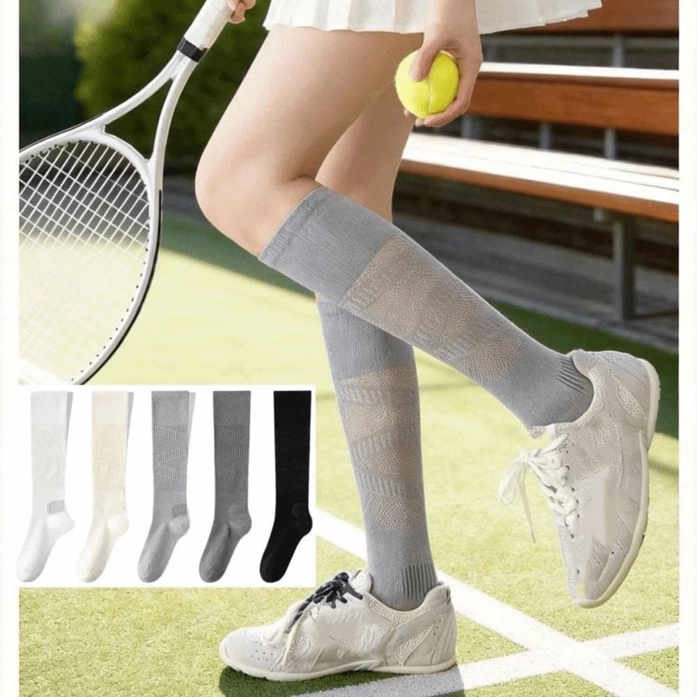 Meias Esportivas Para Panturrilha , De Pressão De Alta Elasticidade De Verão À Prova De Odor