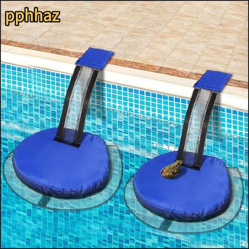 [pphhaz] 2 Peças Piscina Animal Escada Material PVC Sapo Saída Rampa Malha Design Para Exterior