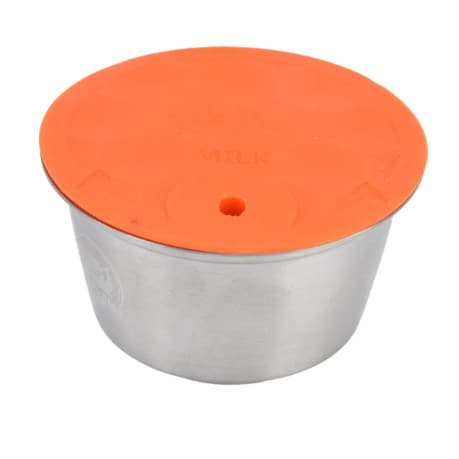 Cápsula de Café Reutilizável – Compatível com Cápsulas Laranja (Leite) e Verde (Creme)