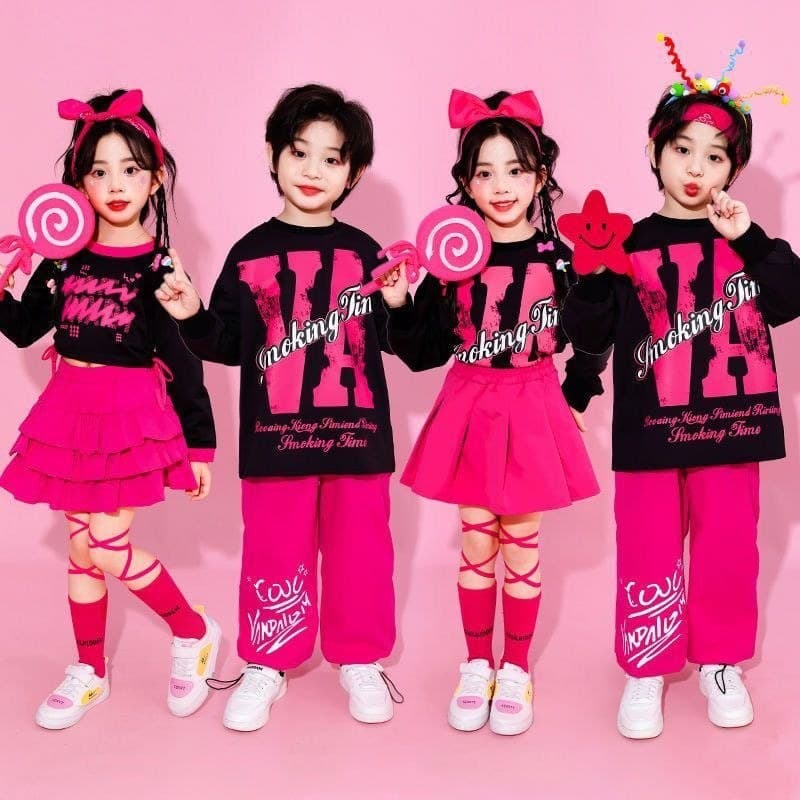 Crianças dia nacional dopamina Cheerleading traje estudantes da escola primária jogos traje Jue#儿