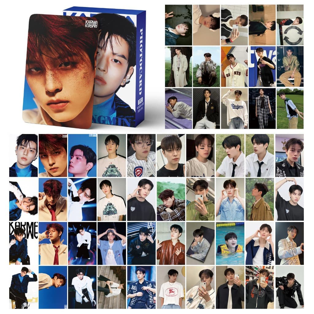 KPOP 127 Unidades/Caixa Stray Kids Solo Seungmin Photocards LOMO Cartão De Coleção
