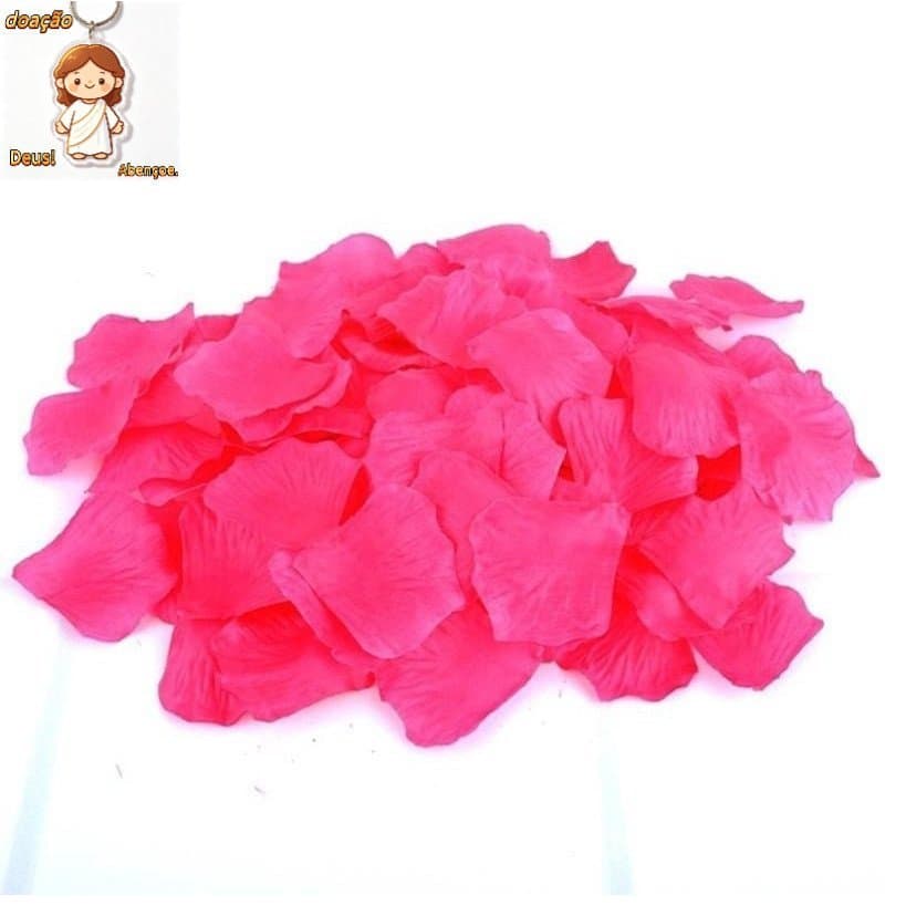 1000 Pétalas de Rosas Artificiais Pink Decoração Casamento Festas