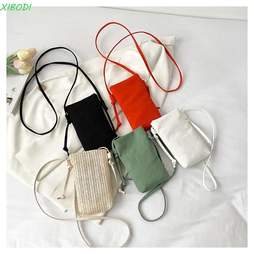 Bolsa Para Celular XIBODI , Mensageiro Com Pescoço Pendurado Crossbody Pequena E Leve De Lona