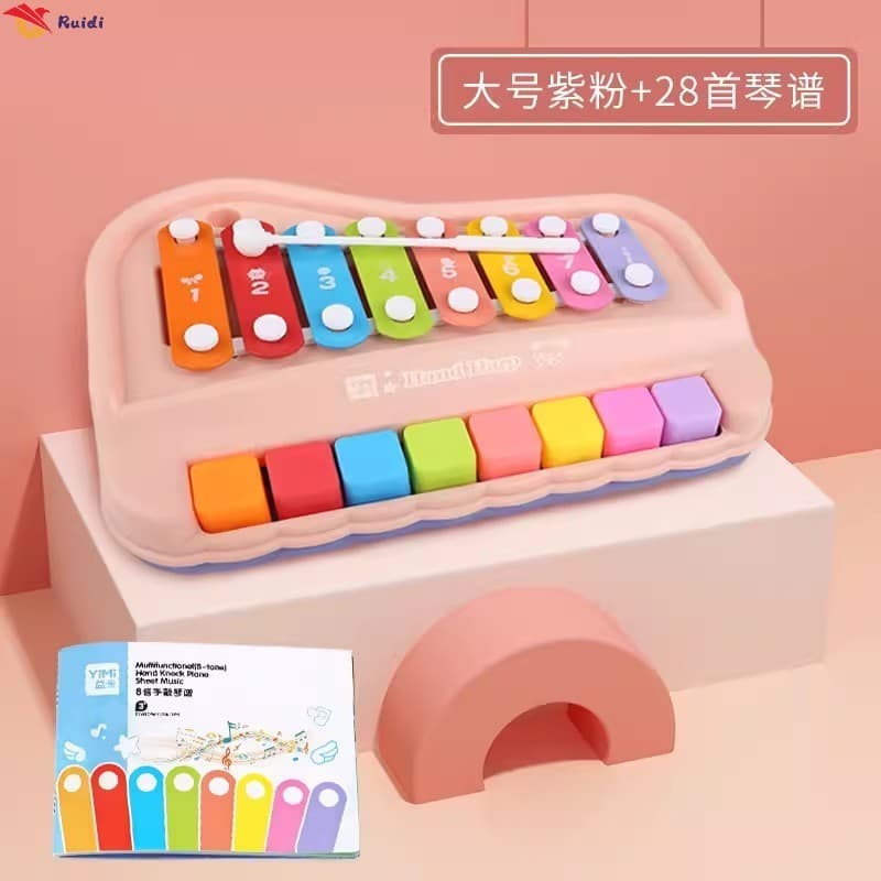 Piano Xilofone Infantil-Brinquedo Educacional Musical Para Meninos E Meninas