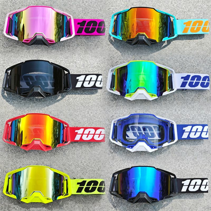 100% ARMEGA óculos de motocross UV400 masculino óculo de capacete esportivo oculos trilha de moto para enduro corrida