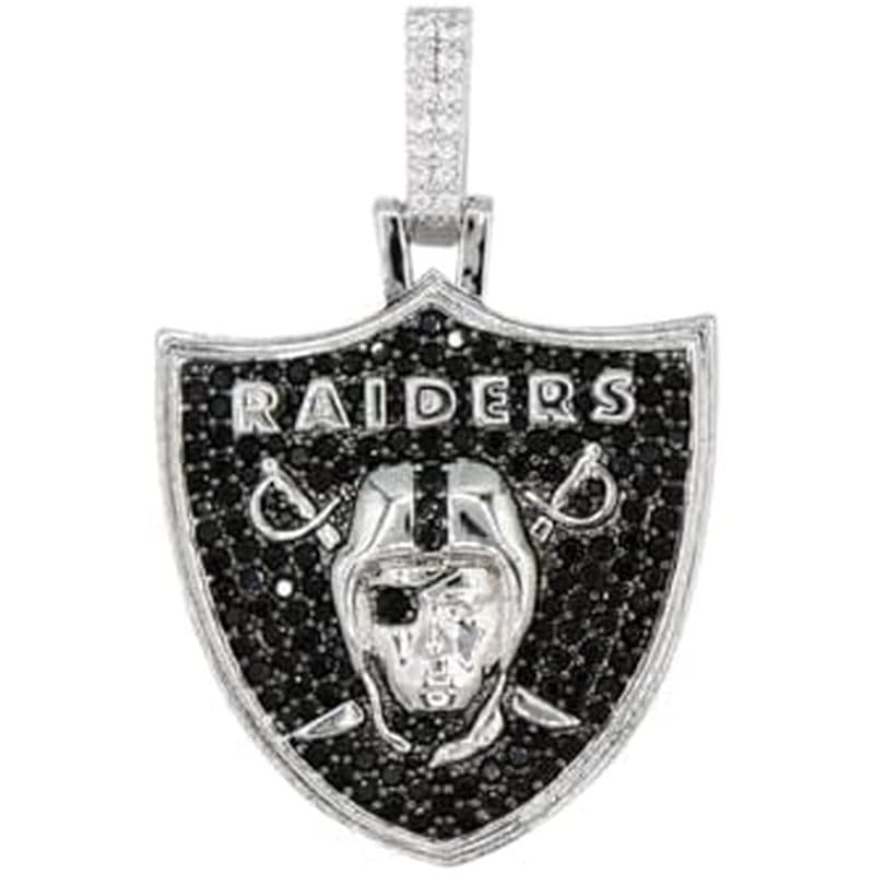 Pingente Com Logotipo Da NFL Sports Team Oficialmente Licenciado Pela GLD-De Colar De Futebol Gelado Banhado A Ouro