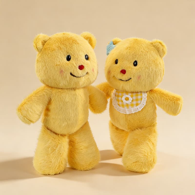 Manteiga urso boneca brinquedo de pelúcia bonito urso tailandês boneca pote de mel urso dormir travesseiro boneca presen