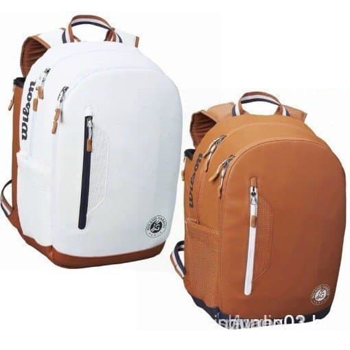 Bolsa de Tênis French Open Wilson 2020 Roland Roosters Edição Limitada Mochila de Tênis Winbulden 2 Raquetes UOX5 3ULO K