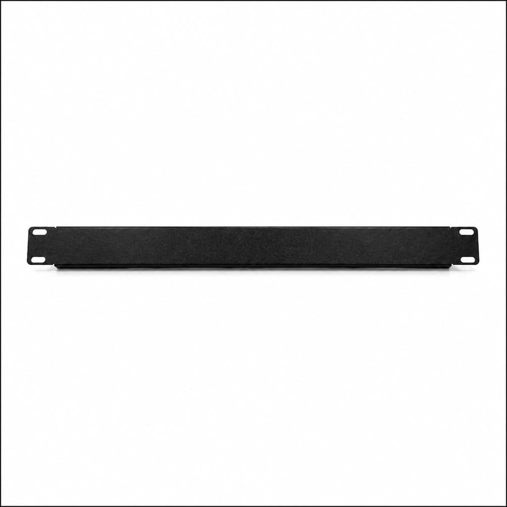 Tampa Cega 1u Preto Para Rack Mini Rack 19 KIT 20 Unidades