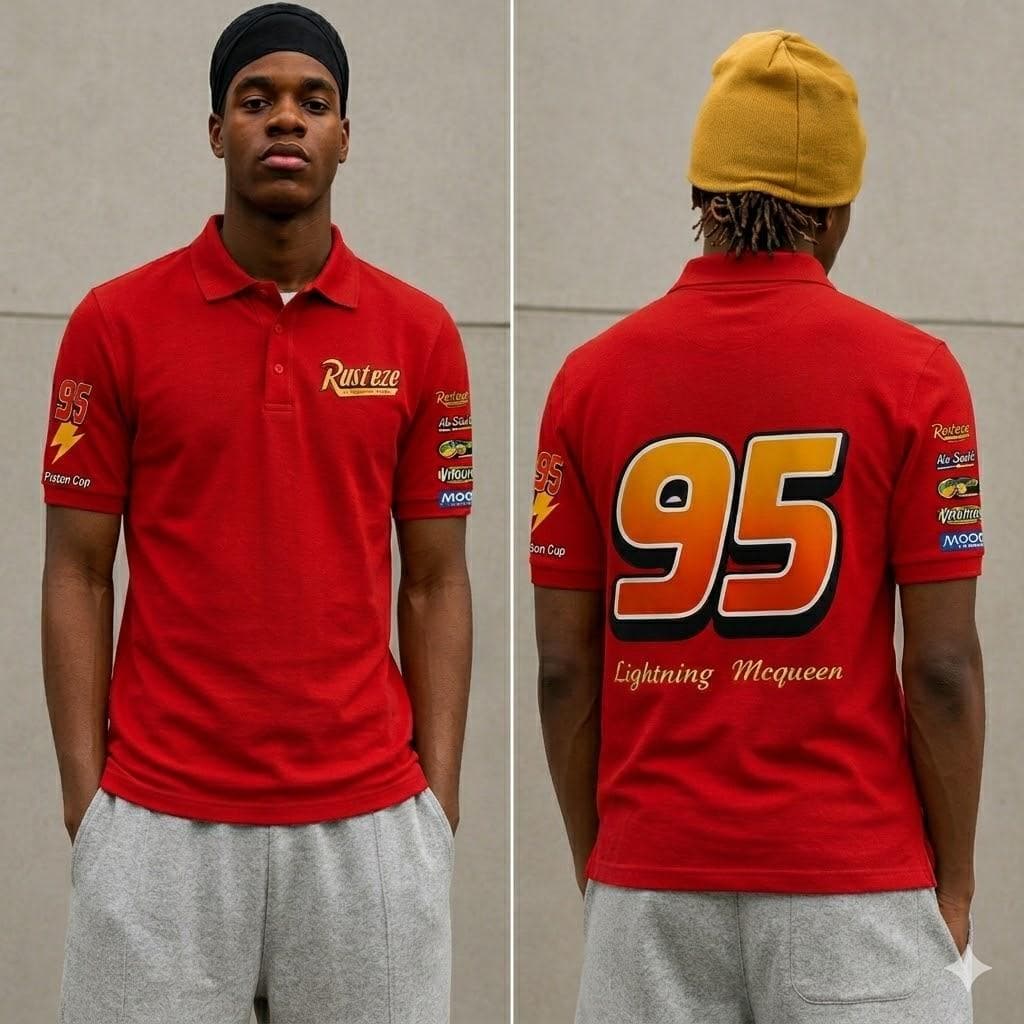 Camisa Polo Street Unissex Street Wear Mc Queen Feito em Piquet