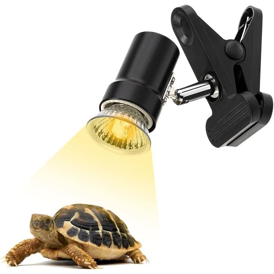Lâmpada de Aquecimento para Répteis Rotativa com Lâmpada de Aquecimento UVA UVB de 50W, Simula Luz Solar, Lâmpada de Aqu