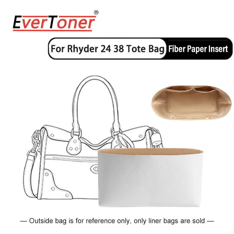 EverToner Bolsa Organizador Inserir Shaper Para Rhyder 24 38 Sacola Feminina Diária De Armazenamento Forro Interno