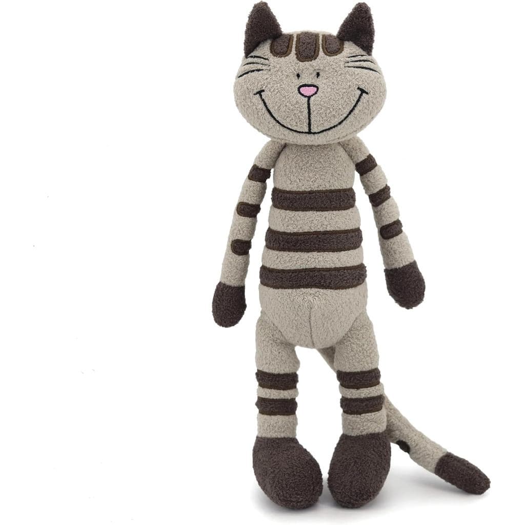 Brinquedo de pelúcia de gato de 13 polegadas (aproximadamente 33,0 cm), brinquedo de pelúcia de gato para meninas, brinq