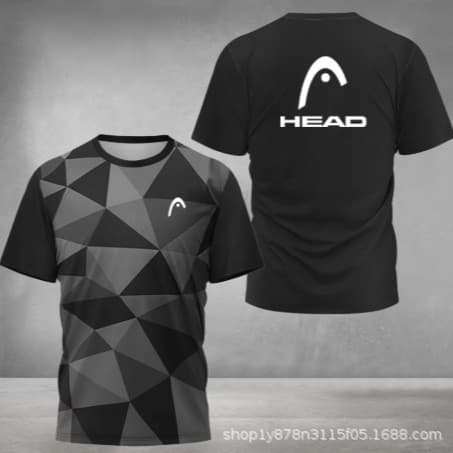 2026 verão respirável masculino 3D camiseta ao ar livre camisa de Badminton O-pescoço manga curta solta topo roupas de m