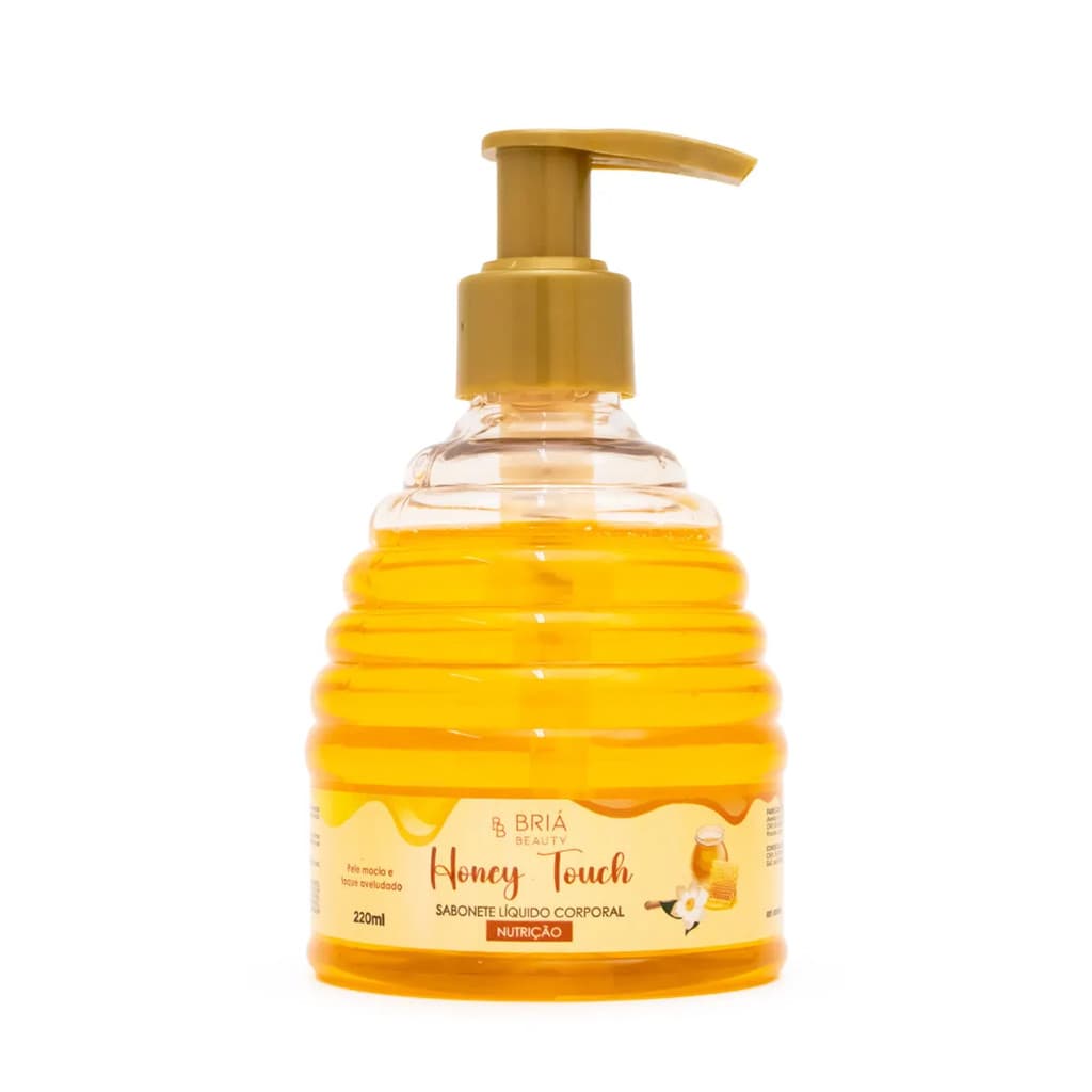 Sabonete Liquido Corporal Honey Touch Hidratacao 220ml Bria Beauty