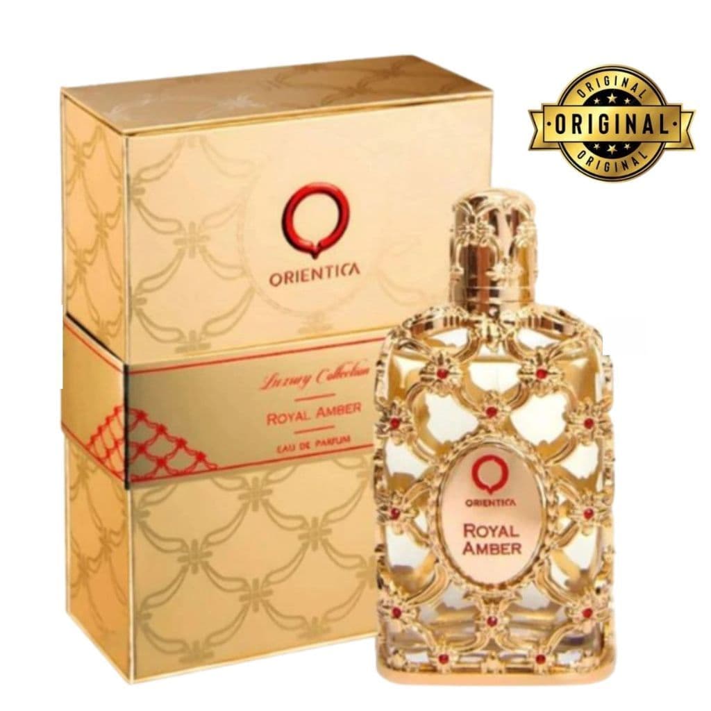 Perfume Oriental Unissex Royal Amber 100ml - Fragrância Oriental com Notas Amadeiradas e Luxuoso