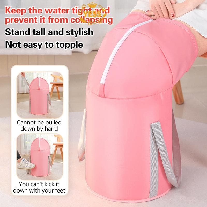 YESS Bacia De Banho Portátil Dobrável Para Pés , 1 Peça , Com Alças , Perfeita Imersão De Viagens , Acampamento E Ativid