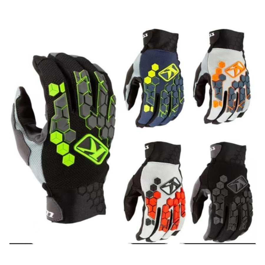 Novas luvas de equitação de motocicleta Off-Road Anti-desgaste respirável motocicleta luvas de dedo completo ao ar livre